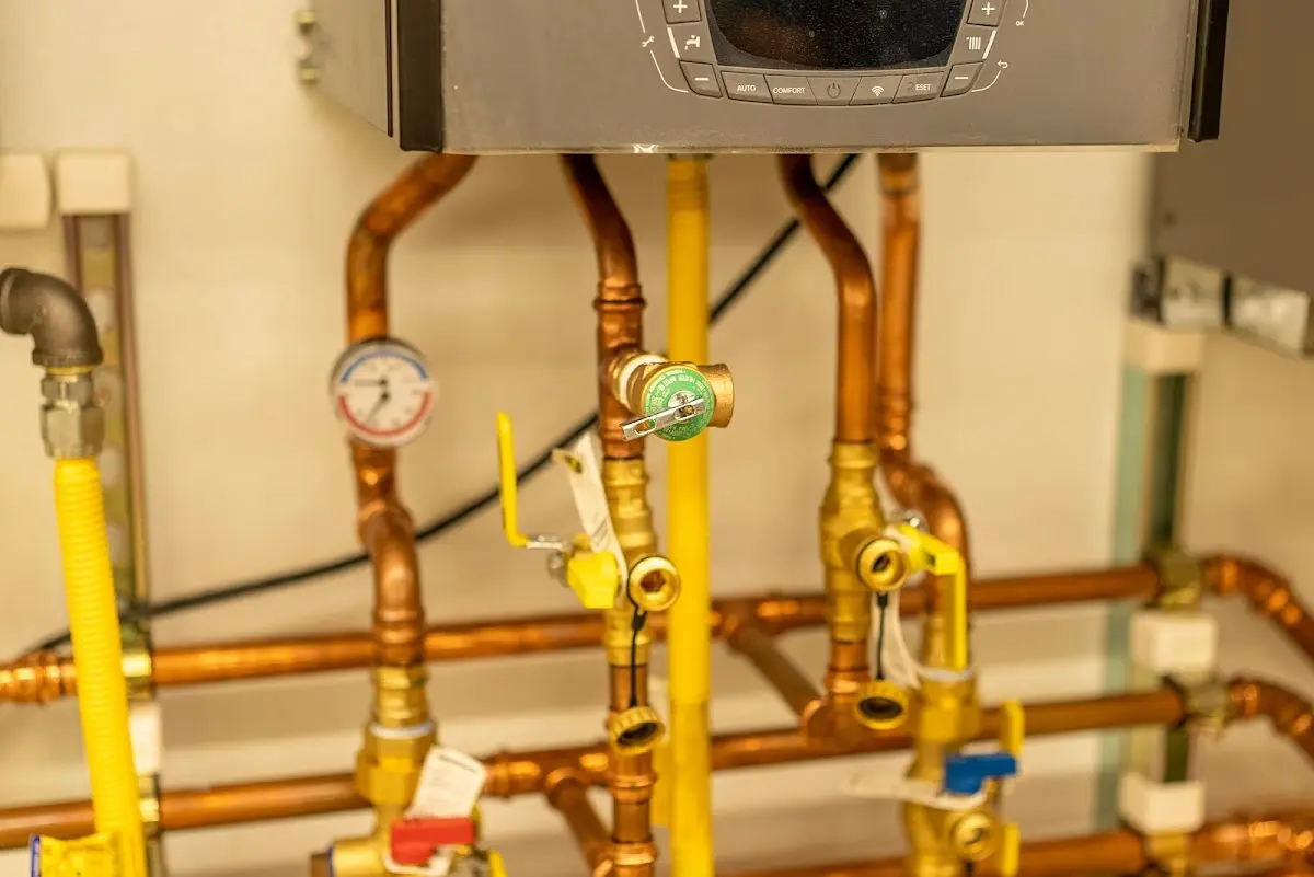 Licensed technician providing Water Heater Installation for a homeowner in Fallston